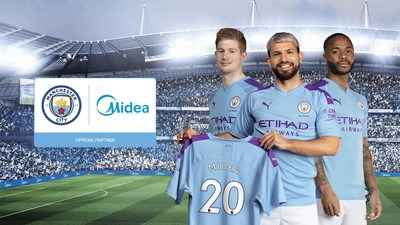 Manchester City anuncia nueva asociación internacional con Midea, el gigante de los electrodomésticos del consumidor
