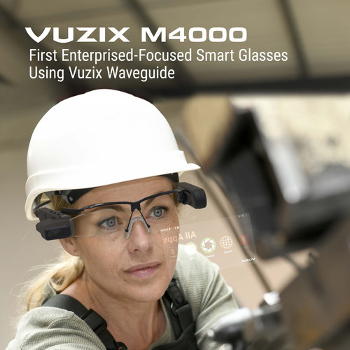Vuzix M4000-First Enterprise Focused Smart Glasses using Vuzix Waveguide