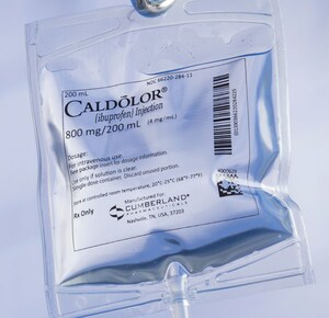 Cumberland Pharmaceuticals Announces The National Launch Of A New Caldolor Ready-To-Use Product