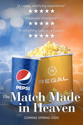 Brought together through their mutual passion for blockbuster entertainment, Regal and Pepsi are partnering to transform the movies with unique beverages and snacks, on-screen entertainment and in-theatre experiences.
