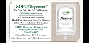 Patented Eco-Friendly Personal Care Dispenser Hits Market in March