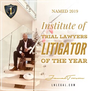 American Institute of Trial Lawyers Selects Firm Partner J. Tooson as 2019's "Litigator of the Year"