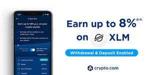 Crypto Earn: Now Earn 8% p.a. on XLM Deposits