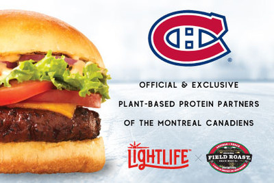 Greenleaf Foods, SPC, Becomes First and Exclusive Plant-Based Protein Sponsor of the Montreal Canadiens (CNW Group/Greenleaf Foods)