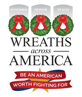 Join the Wreaths Across America mission to Remember, Honor and Teach. Visit www.wreathsacrossamerica.org to learn more about how you can play a part in your community. (PRNewsfoto/Wreaths Across America)