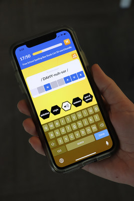 Word Club app from Scripps National Spelling Bee features multiple-choice, fill-in-the-blank, flash cards and matching games for students to prepare for spelling bees.