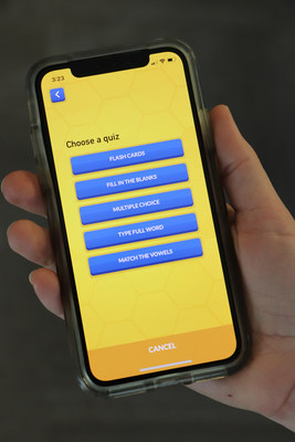 Word Club app from Scripps National Spelling Bee features spelling and vocabulary games for students to prepare for local spelling bees.