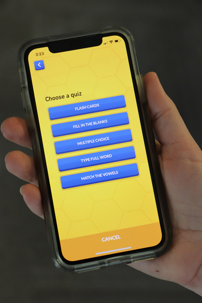 Word Club app from Scripps National Spelling Bee features spelling and vocabulary games for students to prepare for local spelling bees.