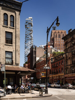 Aclamada por la crítica, la torre 56 Leonard ha sido nombrada "mejor edificio de la década"