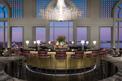 Observatory Eleven at sunset, courtesy of The Westin New Orleans