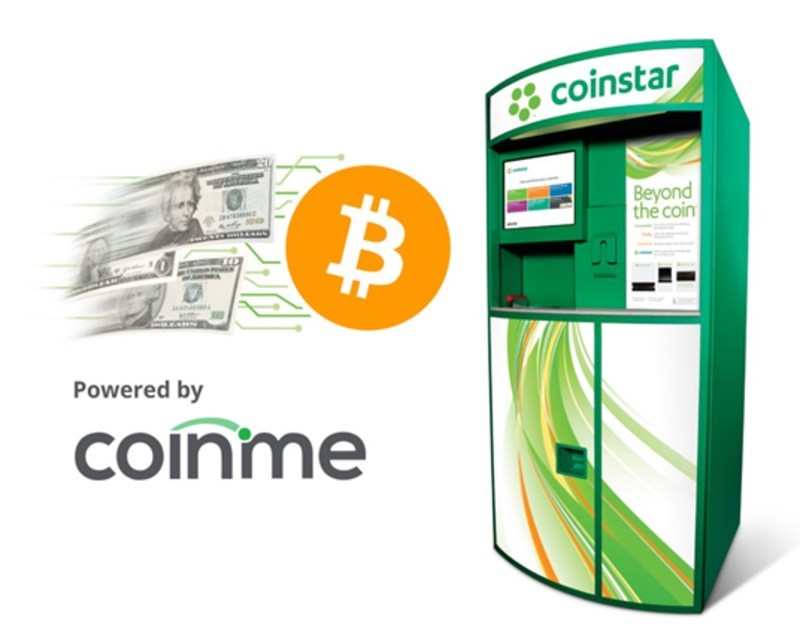 coinme at coinstar - bitcoin kiosk