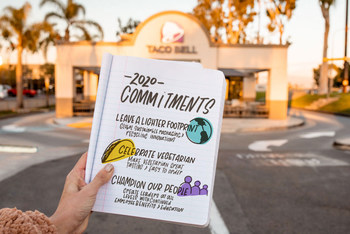 Taco Bell is kicking off a new decade with a set of bold purpose-led goals, including commitments to sustainable packaging and employee benefits.