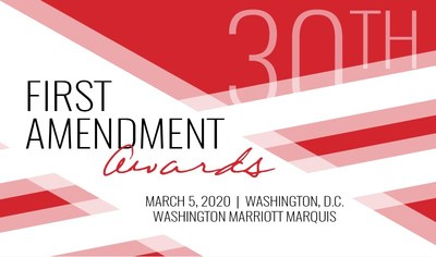 The 30th annual First Amendment Awards will shine a light on those companies, individuals and political figures who publicly champion journalism and journalists as essential to democracy.