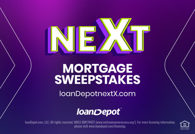 loanDepot today announced it will pay off two homeowners’ mortgages as part of a massive $680K 10-Year Anniversary nextX Sweepstakes.