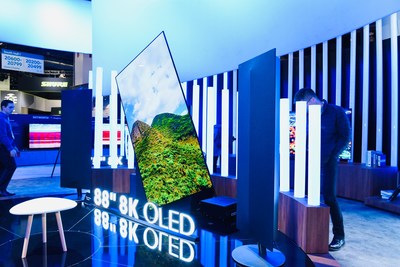 Exhibition area of Skyworth TV