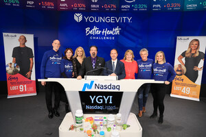 Youngevity Rings in Wellness Week 2020 at Nasdaq Closing Bell