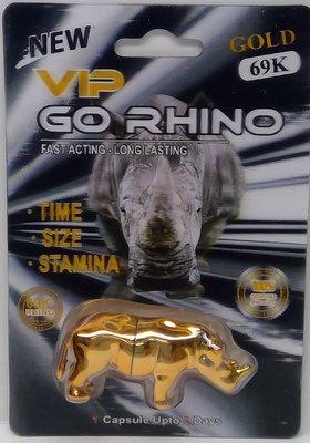 VIP GO Rhino Gold 69K (CNW Group/Health Canada)