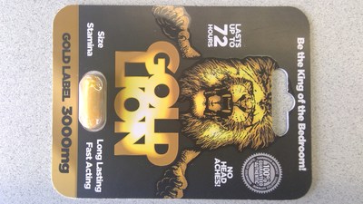 Gold Lion Gold Label 3000mg (Groupe CNW/Santé Canada)