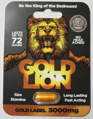 Gold Lion Gold Label 3000mg (Groupe CNW/Santé Canada)