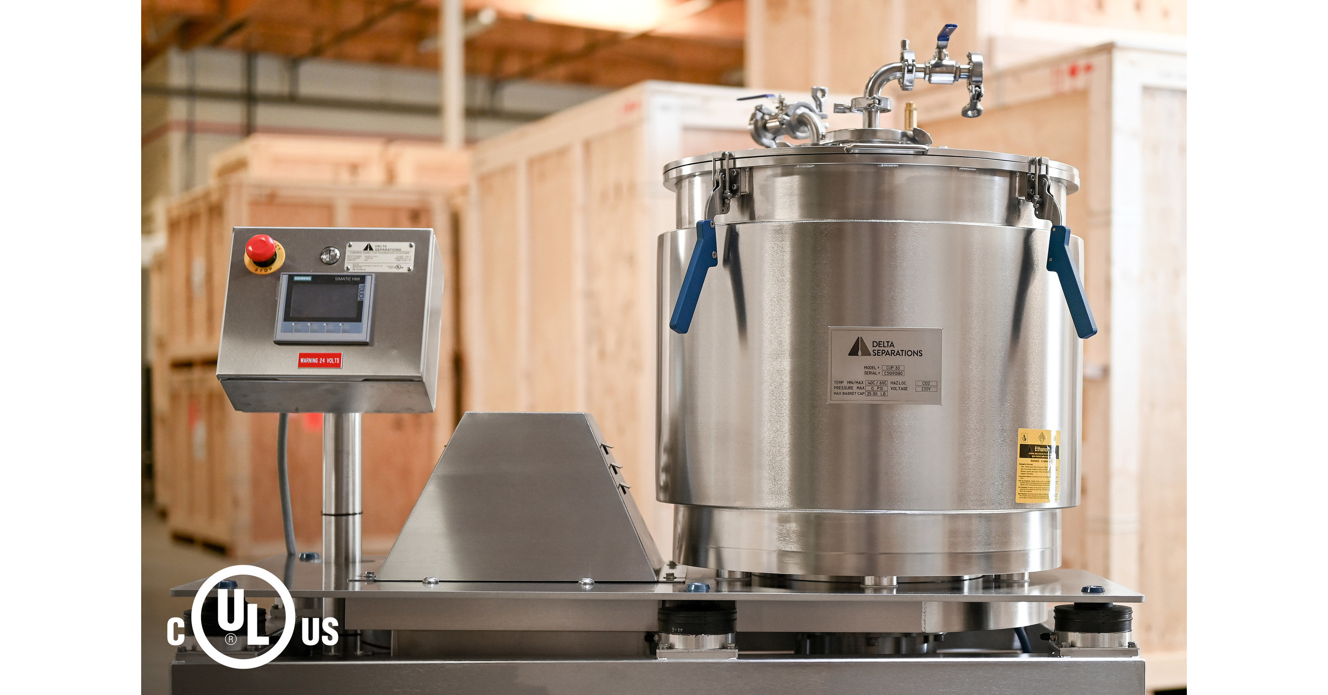 Delta Separations CUP15 and CUP30 are the First Cannabis Extraction