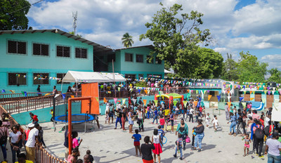 One of the 30 schools built by Compassion International after the Haiti earthquake.