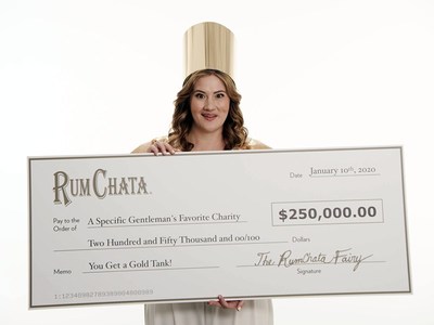 RumChata Fairy Announces Quarter Million Dollar Gold Tank Challenge