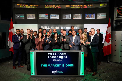 WELL Health Technologies Corp. Opens the Market (CNW Group/TMX Group Limited)