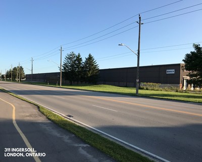 BTB's property located at 311 Ingersoll in London, Ontario. (CNW Group/BTB Real Estate Investment Trust)