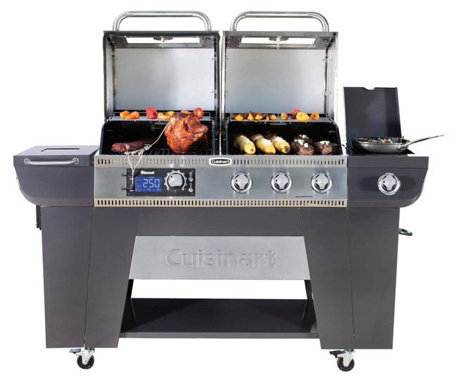 Cuisinart® Twin Oaks Pellet & Gas Grill