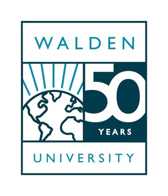Walden University 50th Anniversary Logo (PRNewsfoto/Walden University)