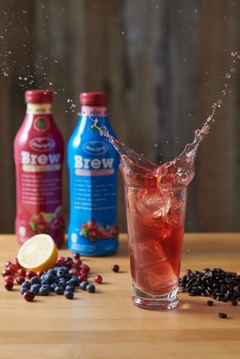 Ocean Spray launches Brew, a superfruit juice with cold brew coffee.