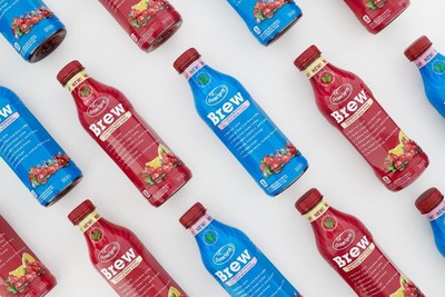 Ocean Spray launches Brew, a superfruit juice with cold brew coffee.