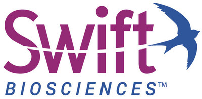Swift Biosciences develops enabling technologies for genomics, translational, and clinical research. For more information, visit SwiftBioSci.com and follow Twitter (@SwiftBioSci). (PRNewsfoto/Swift Biosciences, Inc.)