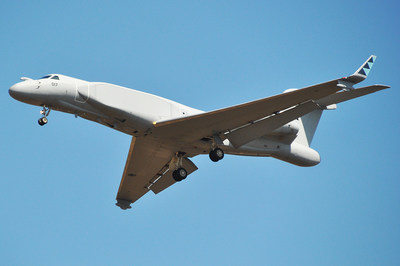 Sample CAEW-based surveillance jet photo by Wikimedia Common (PRNewsfoto/Inmarsat,Orbit Communication Sys) Sample CAEW-based surveillance jet photo by Wikimedia Common (PRNewsfoto/Inmarsat,Orbit Communication Sys)