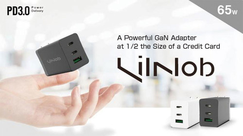 LilNob: A Powerful GaN Adapter at 1/2 Size of a Credit Card