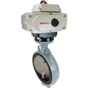 Valworx Introduces New Product Line: Extended Sizes of Actuated Ductile Iron Butterfly Valve