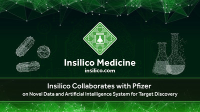 Insilico Collaborates with Pfizer on Novel Data and Artificial Intelligence System for Target Discovery.