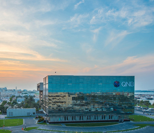 QNB Group Headquarters in Doha, Qatar (PRNewsfoto/QNB Group)