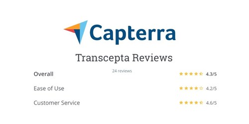 Capterra Transcepta Reviews