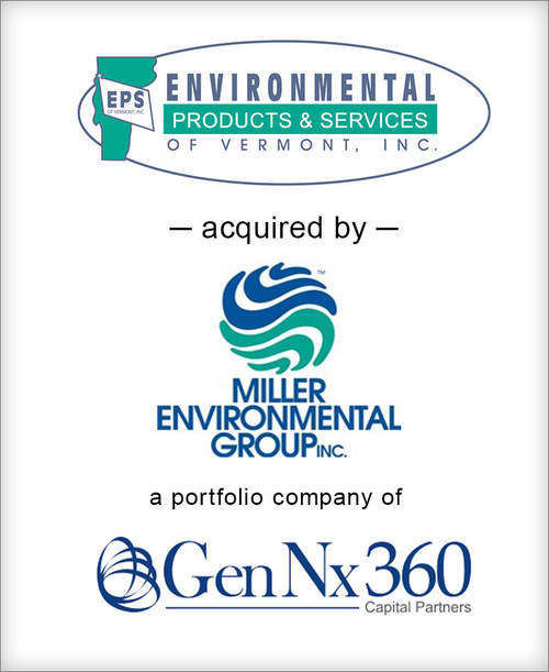 Brown Gibbons Lang & Company (“BGL”) is pleased to announce the sale of Environmental Products & Services of Vermont, Inc. (“EPS”) to Miller Environmental Group (“MEG”). BGL’s Environmental & Industrial Services team served as the exclusive financial advisor to EPS in the transaction.