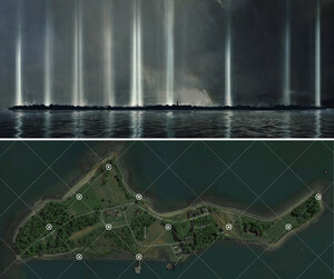 New Light Installation Unveiled to Raise Awareness for Hart Island, Bronx, NYC