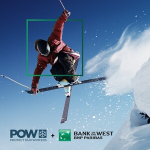 Bank of the West Becomes First Bank to Join Forces with Protect Our Winters