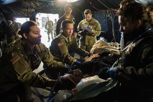 Wisconsin Guard medics train alongside first responders in medical exercise (2018, Flickr)