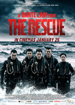 CMC Pictures' THE RESCUE directed by Dante Lam; in cinemas in Australia and New Zealand on January 25 