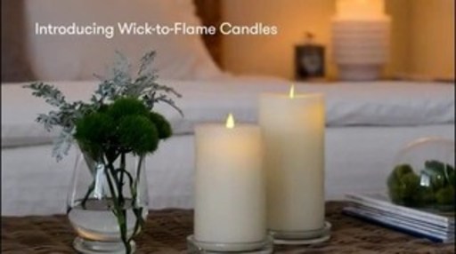 Redefining Flameless Candles, Wick-to-Flame, by LightLi, introduces innovation and technology that enable flameless candles to look astonishingly realistic when off and on. For Business Inquiries, please contact L&L Candle Co. hello@llcandle.com