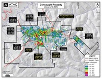 ATAC Identifies Silver-Lead-Gold Mineralization at the Connaught Property