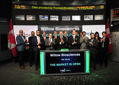 Willow Biosciences Inc. Opens the Market (CNW Group/TMX Group Limited)