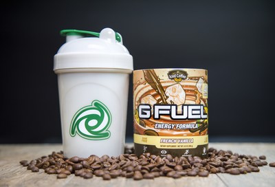 G FUEL French Vanilla will be available for sale in 40-serving tubs and limited-edition collectors boxes, which include one French Vanilla tub and one 16 oz. 