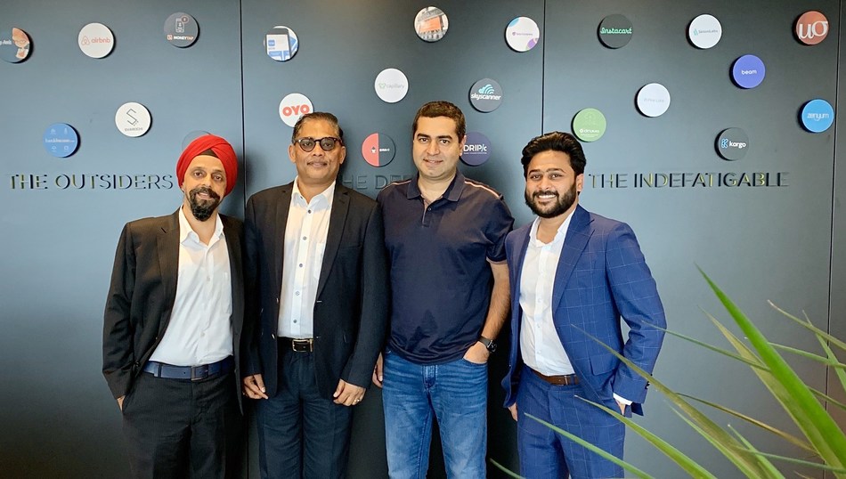 Samya Founders with Shailendra Singh, Sequoia Capital