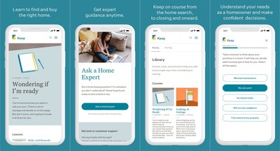 Keep by Framework, the first independent mobile app with courses, budgeting tools, checklists and more to help overwhelmed consumers navigate the stressful, complex and life-changing process of buying and maintaining a home.